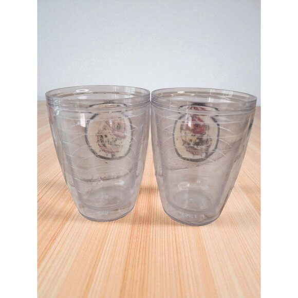Set of 2 University of Georgia Bulldogs 12 oz Drinkware Cups - Picture 3 of 8
